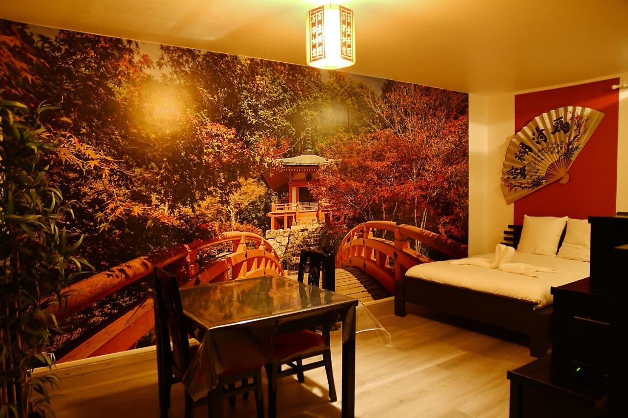 F1 Entier Cosy Style Asiatique Montgeron, Proche Paris Exterior foto